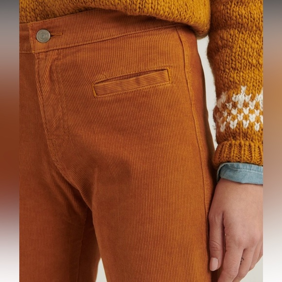 Lucky Brand Mid Rise Crop Wide Leg Corduroy Jean - Picture 4 of 9